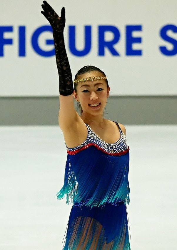 Athlètes de Patinage artistique en pleine action